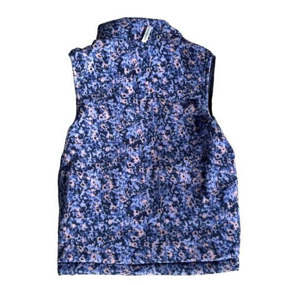 Columbia SIZE 6 Reversible Ice Chips II Insulated Puffer/Fleece AOP Girls Vest - Picture 4 of 6